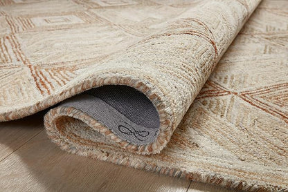 Loloi Varena Collection VAR-01 Sand/Clay 2'-6" x 7'-6" Runner Rug