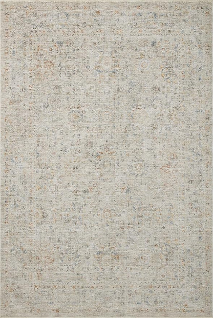 Loloi Amber Lewis Honora Collection HON-05 Bone/Multi 3'-9" x 5'-9" Accent Rug