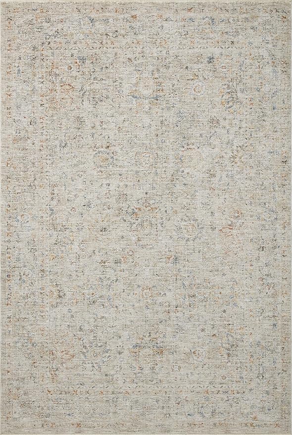 Loloi Amber Lewis Honora Collection HON-05 Bone/Multi 2'-7" x 8'-0" Runner Rug