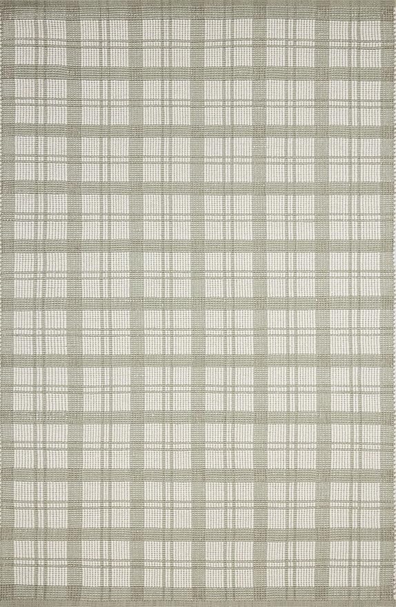 Loloi Magnolia Home by Joanna Gaines Ryder Collection RYD-01 Sage/Ivory 2'-6" x 7'-6" Runner Rug