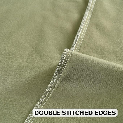 FUTEI Sage Green Velvet Throw Pillow Covers 12x20 Inch Set of 2,Soft Embossed Leaf-Relief Textured Lumbar Pillow Cases,Natural Home Decor for Couch Living Room