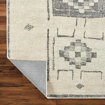 Livabliss x Becki Owens Solana Medallion Area Rug, 3'11" x 5'7", Taupe/Cream