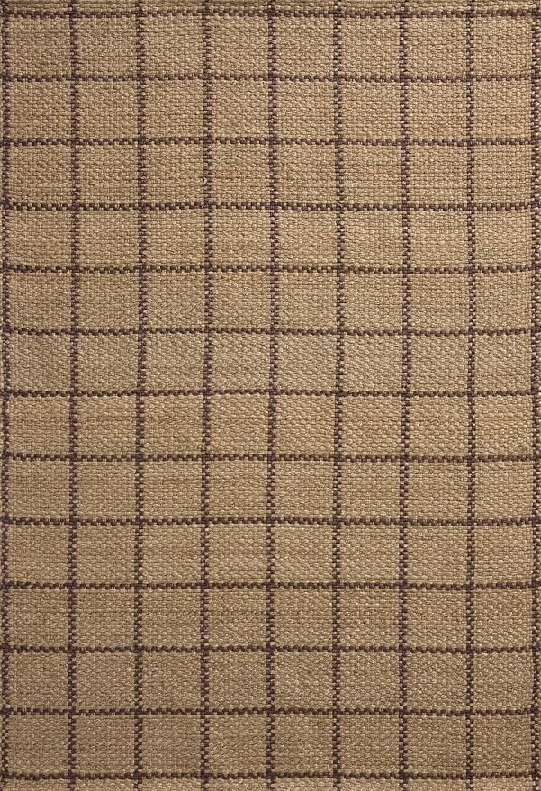 Loloi Chris Loves Julia Fletcher Collection FLE-01 Natural/Brown 7'-9" x 9'-9", .37" Pile Height, Area Rug