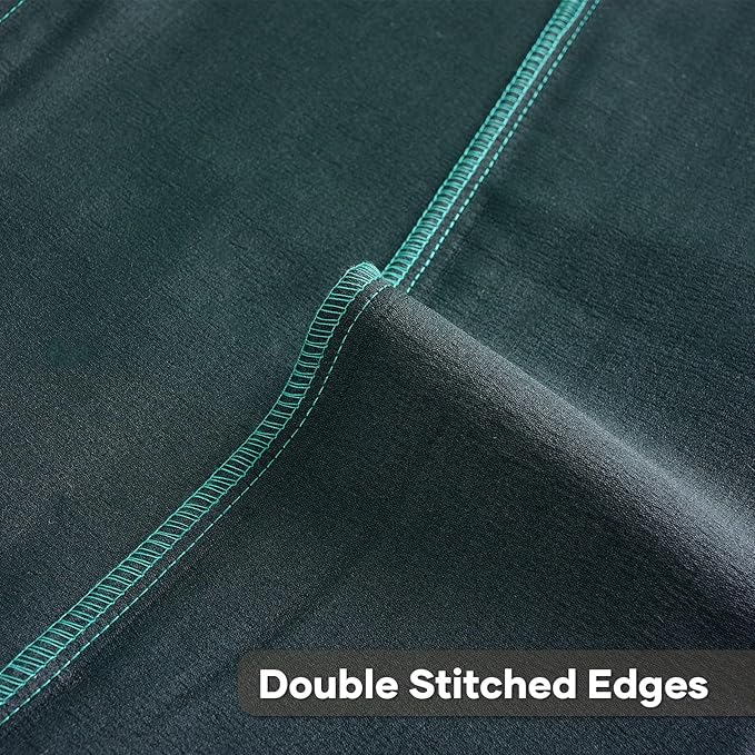 FUTEI Teal Decorative Throw Pillow Covers 18x18 Inch Set of 2,Soft Cozy Wheat Ear Striped Patterns Cushion Cases,Modern Home Decor for Couch Bed Living Room