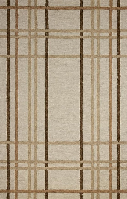 Loloi Magnolia Home by Joanna Gaines Waylon Collection WAY-01 Natural/Bark 3'-6" x 5'-6" Accent Rug
