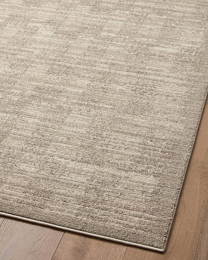 Loloi Darby Collection DAR-07 Pebble/Sand 6'-7" x 9'-3" Area Rug