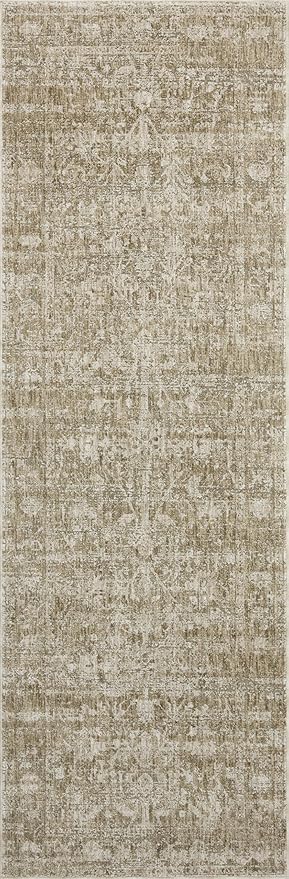 Loloi Amber Lewis Honora Collection HON-01 Khaki/Beige 6'-7" x 9'-2" Area Rug