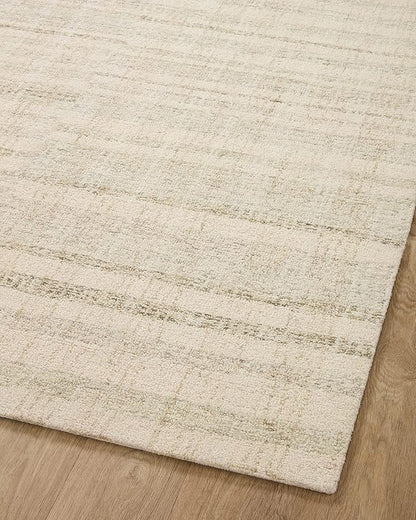 Loloi Chris Loves Julia Chris Collection CHR-02 Natural/Sage 3'-6'' x 5'-6'', .50" Pile Height, Accent Rug