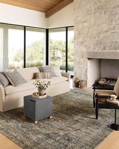 Loloi Amber Lewis Morgan Collection MOG-05 Spice/Lagoon 2' x 3'-6" 38" Thick Accent Rug feat. CloudPile, Neutral, Room Décor, Vintage Inspired, Livingroom, Bedroom, Dining Area