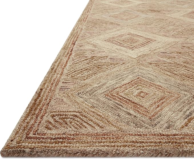 Loloi Varena Collection VAR-02 Berry/Multi 8'-6" x 11'-6" Area Rug