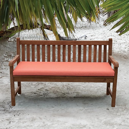Tommy Bahama Bench Cushion, 44" X 16" X 2.5", Bamboo Bay Mango
