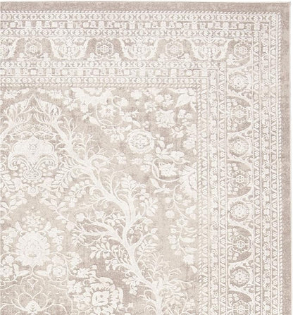 SAFAVIEH Area Rug 6x9 - Reflection Collection - Beige & Cream, Non-Shedding & Easy Cleaning, Ideal for Entryway, Living Room, Bedroom (RFT668A)