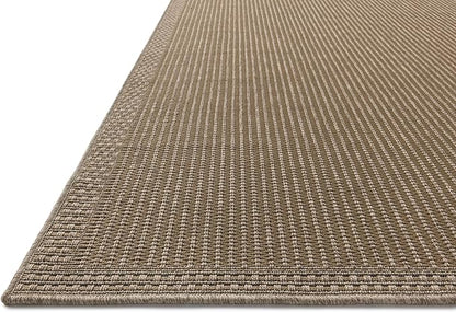 Loloi Chris Loves Julia Providence Collection PRC-02 Natural/Sand 7'-6" x 10', .12" Pile Height, Indoor/Outdoor Area Rug
