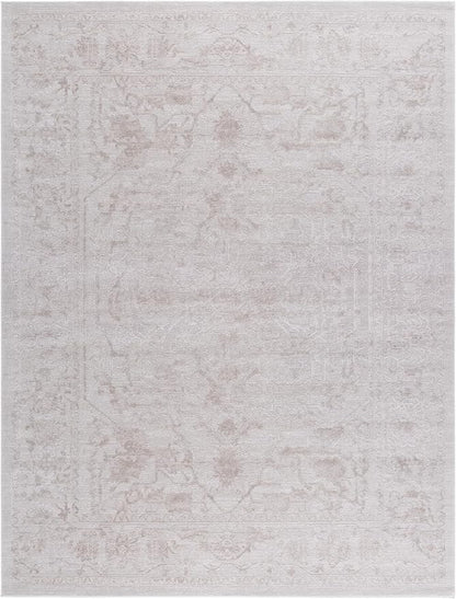 SAFAVIEH Area Rug 10x14 - Reflection Collection - Large - Cream & Ivory, Non-Shedding & Easy Cleaning, Ideal for Living Room, Bedroom (RFT665D)
