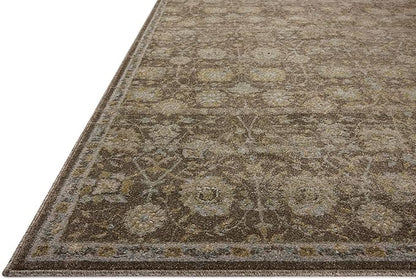 Loloi Magnolia Home by Joanna Gaines Mona Collection MOA-03 BARK/Natural 11'-6" x 15'-6" Area Rug