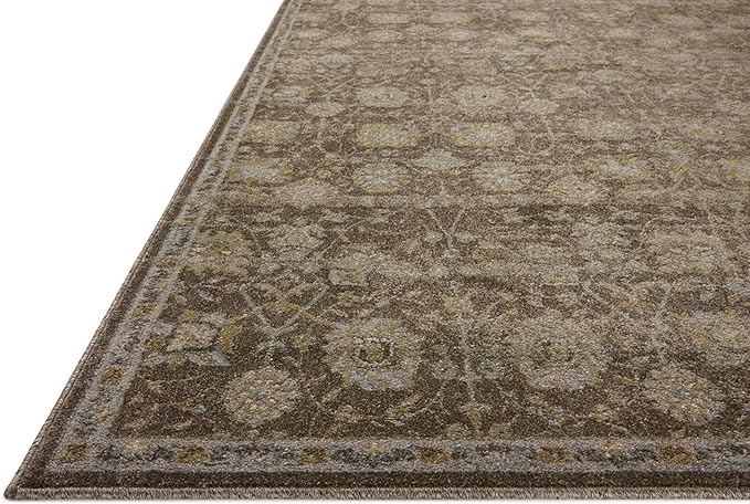 Loloi Magnolia Home by Joanna Gaines Mona Collection MOA-03 BARK/Natural 2'-6" x 4'-0" Accent Rug