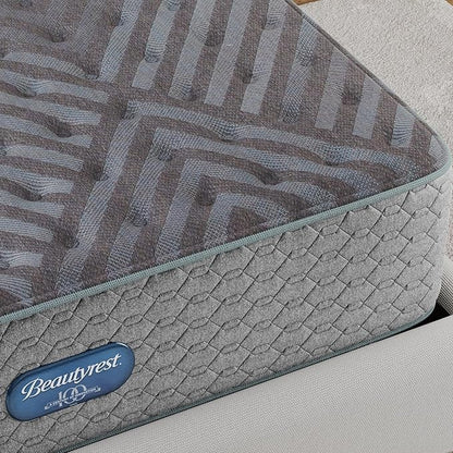 Beautyrest Days End Plush 14" Mattress - Twin XL - Cooling Tech, Supportive Durable Pocketed Coils, Pressure Relief, Motion Separation; 100 Night Sleep Trial and 10 Year Warranty