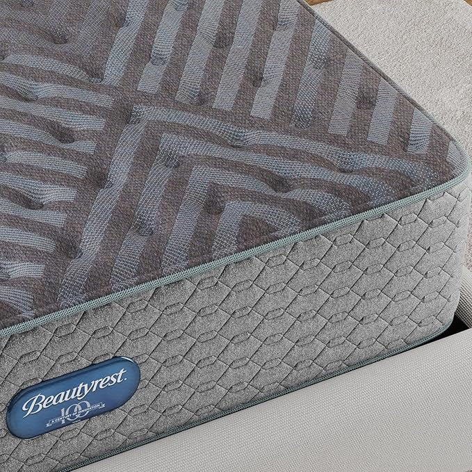 Beautyrest Days End Medium 14" Mattress - Queen - Cooling Tech, Supportive Durable Pocketed Coils, Pressure Relief, Motion Separation; 100 Night Sleep Trial and 10 Year Warranty