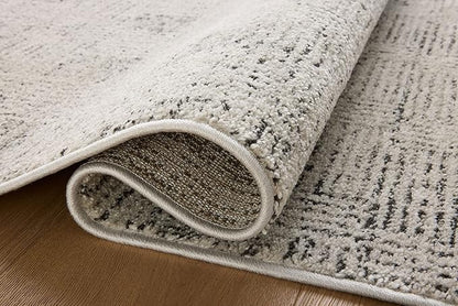 Loloi Kamala Collection KAM-01 Grey/Graphite 2'-3" x 3'-10" Accent Rug