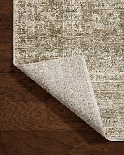 Loloi Amber Lewis Honora Collection HON-01 Khaki/Beige 5'-3" x 7'-9" Area Rug