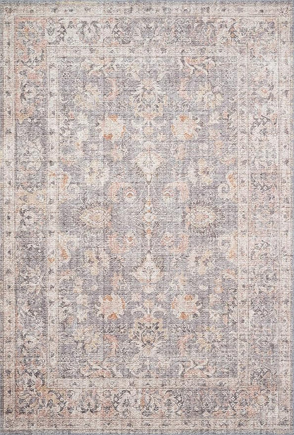 Loloi Skye Collection SKY-01 Grey/Apricot 9'-0" x 12'-0" Area Rug