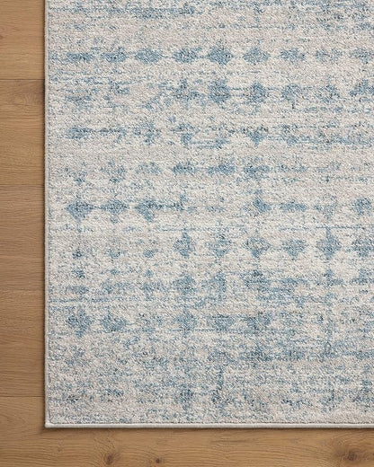 Loloi Kamala Collection KAM-04 Sky/Dove 7'-10" x 10' Area Rug