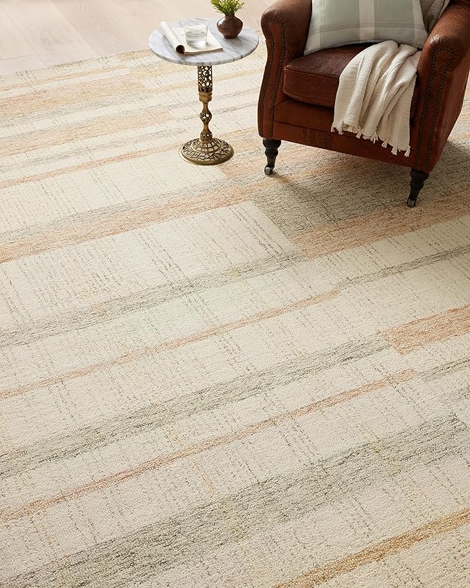 Loloi Chris Loves Julia Chris Collection CHR-04 Natural/Multi 8'-6'' x 11'-6'', .50" Pile Height, Area Rug