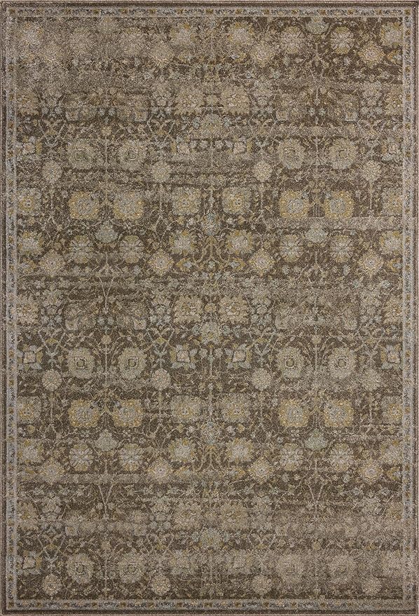 Loloi Magnolia Home by Joanna Gaines Mona Collection MOA-03 BARK/Natural 2'-6" x 8'-0" Runner Rug