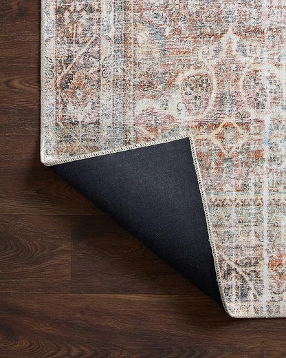 Loloi Adrian Collection ADR-05 Sunset/Charcoal 2'-0" x 5'-0", .19" Thick Accent Rug