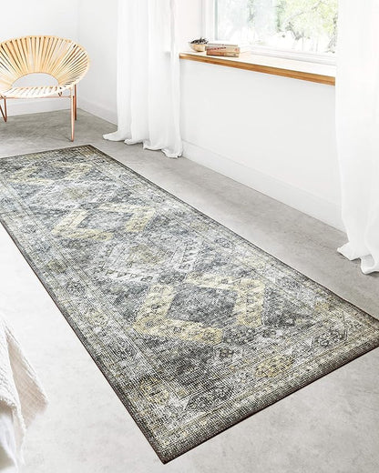 Loloi II Skye Collection SKY-09 Graphite/Silver 7'-6" x 9'-6" Area Rug