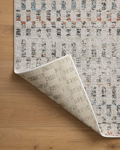 Loloi Kamala Collection KAM-05 Grey/Multi 2'-7" x 10'-0" Runner Rug