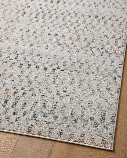 Loloi Kamala Collection KAM-05 Grey/Multi 2'-7" x 12'-0" Runner Rug