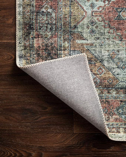 Loloi Skye Collection SKY-06 Apricot/Mist 9'-0" x 12'-0" Area Rug