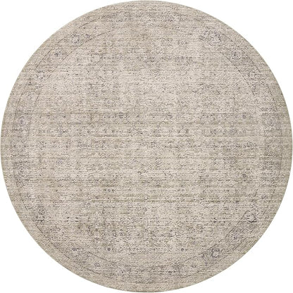 Loloi Amber Lewis Alie Collection ALE-03 Taupe/Dove 5'-3'' x 7'-9'', .13'' Pile Height, Area Rug