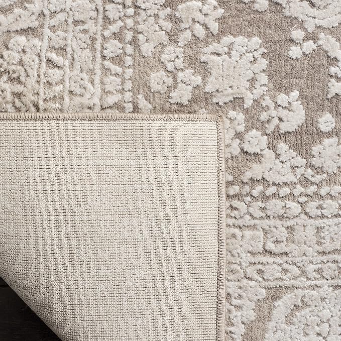 SAFAVIEH Reflection Collection Runner Rug - 2'3" x 16', Beige & Cream, Non-Shedding & Easy Cleaning, Ideal for Living Room, Dining, Bedroom (RFT668A)