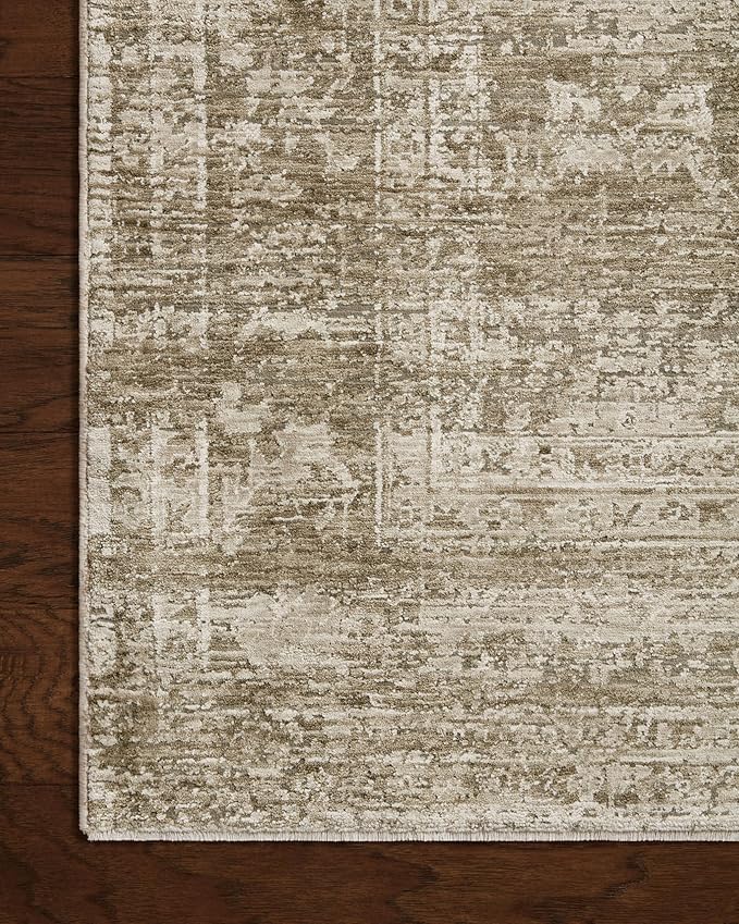Loloi Amber Lewis Honora Collection HON-01 Khaki/Beige 2'-7" x 8'-0" Runner Rug