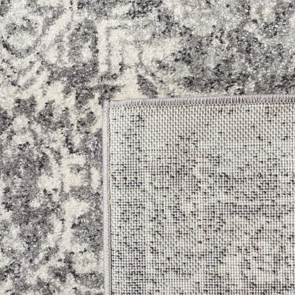 SAFAVIEH Evoke Collection 2'2" x 7' Grey/Ivory EVK256D Oriental Distressed Non-Shedding Living Room Entryway Foyer Hallway Bedroom Runner Rug