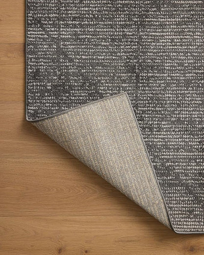 Loloi Kamala Collection KAM-06 Charcoal/Ivory 2'-7" x 8'-0" Runner Rug