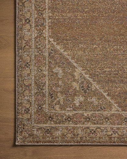 Loloi Magnolia Home by Joanna Gaines Mona Collection MOA-04 Sunset/Natural 2'-6" x 4'-0" Accent Rug