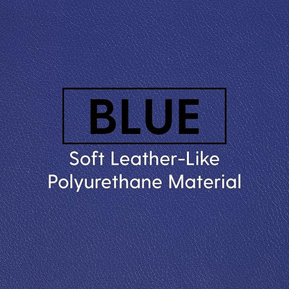 Factory Direct Partners SoftScape Inspired Playtime Classic Reading Sofa, Children's Commercial-Grade Upholstered Furniture for Home, Daycare, Preschool, Library; Comfy Modern Design - Blue, 14473-BL