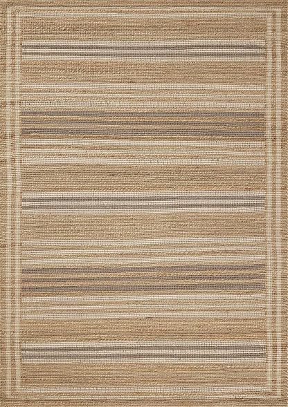 Loloi Chris Loves Julia Judy Collection JUD-03 Natural/Dove 8'-6" x 11'-6" Area Rug