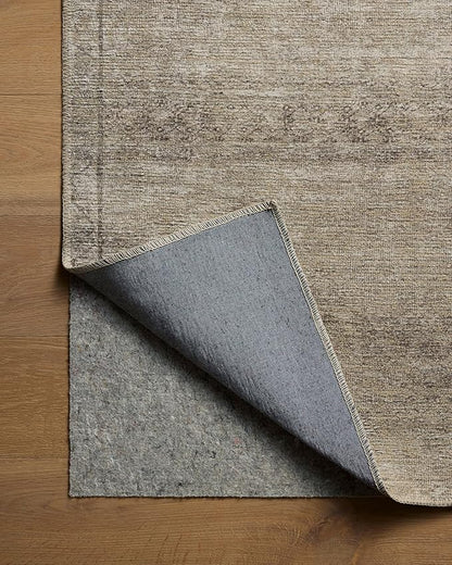 Loloi Amber Lewis Cambria Collection CBR-01 Ash/Bark 2'-6" x 7'-6" Runner Rug Jute, Neutral, Vintage Style, Antique Tone, Living, Bedroom, Dining, Carpet