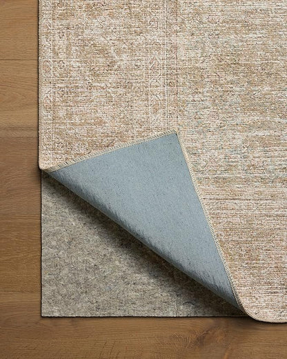 Loloi Amber Lewis Cambria Collection CBR-06 Multi/Natural 6'-0" x 9'-0" Area Rug Jute, Neutral, Vintage Style, Antique Tone, Living, Bedroom, Dining, Carpet
