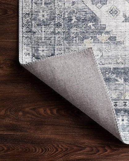 Loloi II Skye Collection SKY-02 Silver/Grey 5'-0" x 7'-6" Area Rug