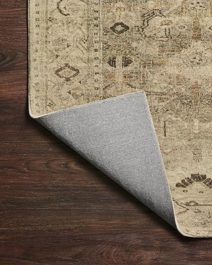 Loloi Margot Collection MAT-04 Antique/Sage 5'-0" x 7'-6" Area Rug feat. CloudPile, No-Shed Easy Clean Large Patterned Area Rug for Living Room, Bedroom, Dining Area