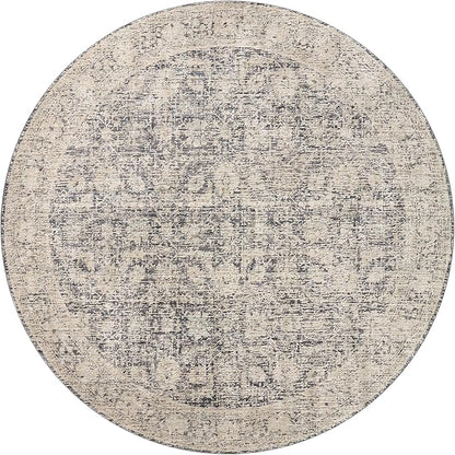 Loloi Amber Lewis Alie Collection ALE-05 Charcoal/Beige 9'-6'' x 13'-1'', .13'' Pile Height, Area Rug