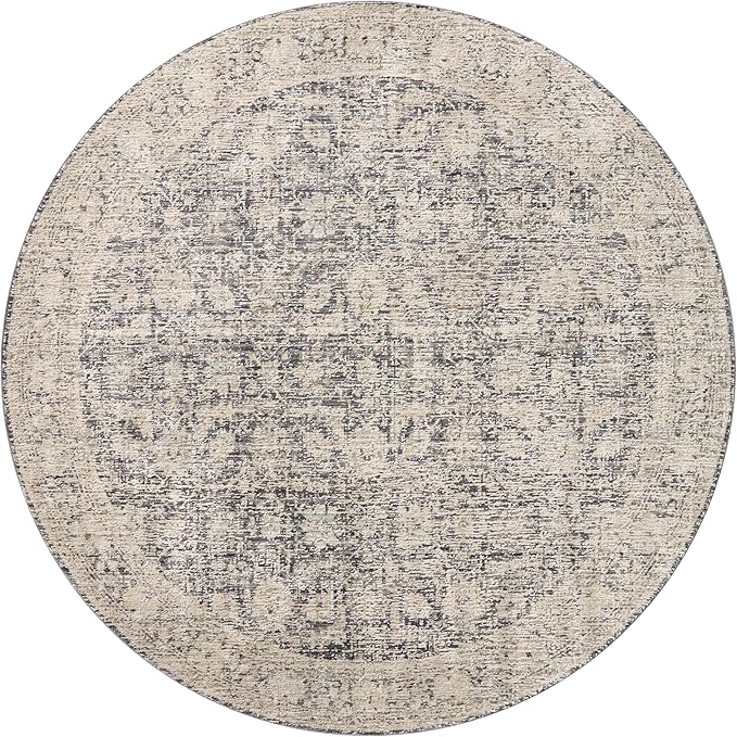 Loloi Amber Lewis Alie Collection ALE-05 Charcoal/Beige 2'-7'' x 10'-0'', .13'' Pile Height, Runner Rug