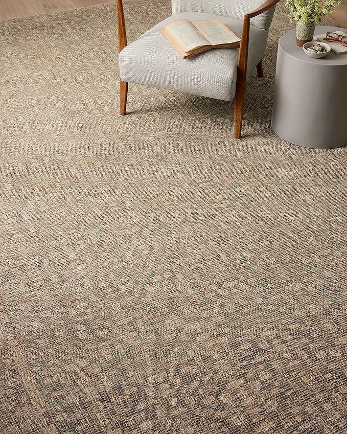 Loloi Angela Rose Aubrey Collection AUB-04 Sage/Bark 7'-6" x 9'-6", .19" Pile Height, Area Rug