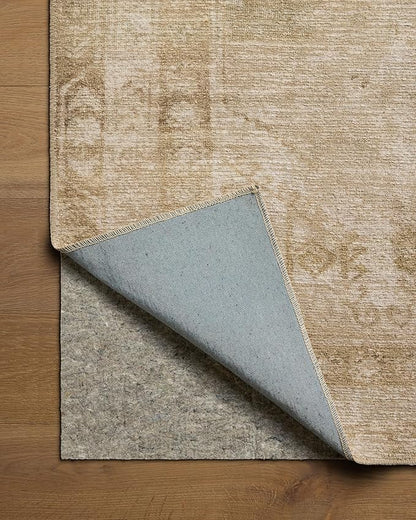 Loloi Amber Lewis Cambria Collection CBR-04 Natural/Jade 2'-6" x 12'-0" Runner Rug Jute, Neutral, Vintage Style, Antique Tone, Living, Bedroom, Dining, Carpet