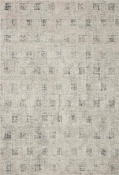 Loloi Kamala Collection KAM-01 Grey/Graphite 2'-3" x 3'-10" Accent Rug